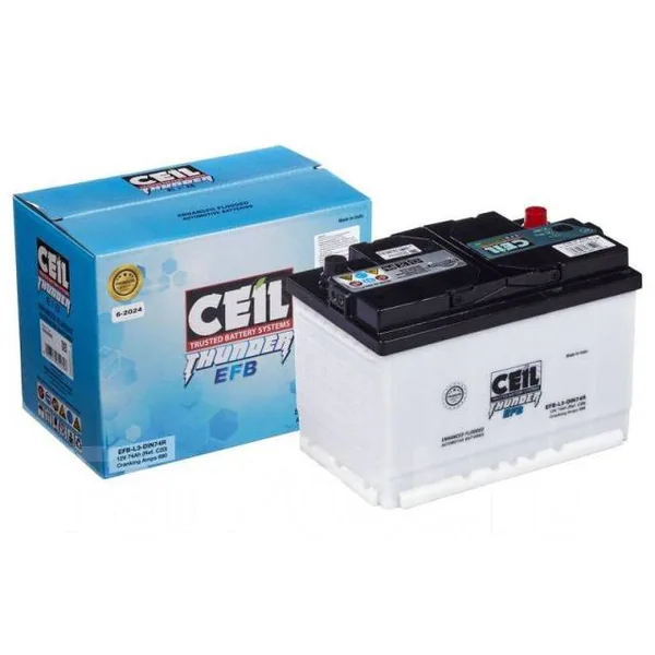 Аккумулятор CEIL 74 Ач 690 А (EN), прямая полярность, LN3