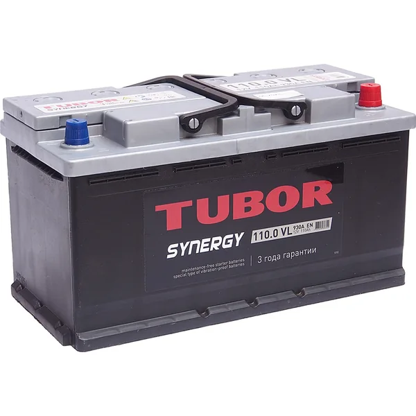 Аккумулятор TUBOR SYNERGY 110 Ач 930 А (EN), обратная полярность, LN5