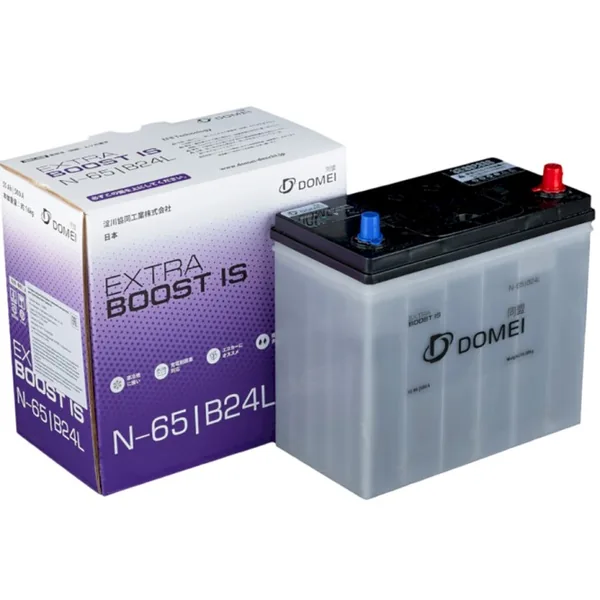 Аккумулятор DOMEI Extra BOOST IS 55 Ач 500 А (EN), обратная полярность, B24