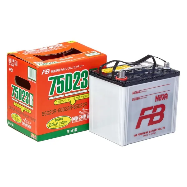 Аккумулятор FB Super Nova 75D23R 65 Ач 620 А (EN), прямая полярность