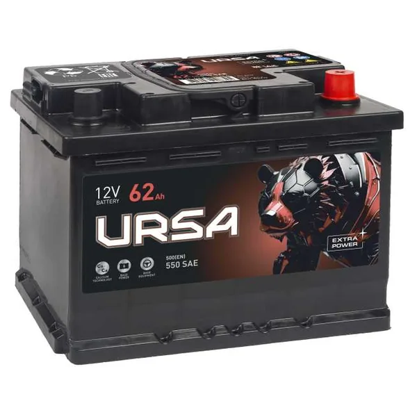 Аккумулятор URSA Extra Power 62 Ач 550 А (SAE), обратная полярность, LBN2