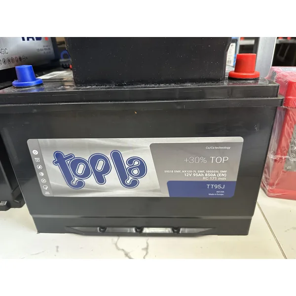 Аккумулятор TOPLA 95 Ач 850 А (EN), обратная полярность, D31