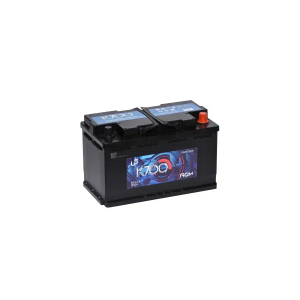 Аккумулятор K700 80 Ач 800 А (EN), обратная полярность, LN4