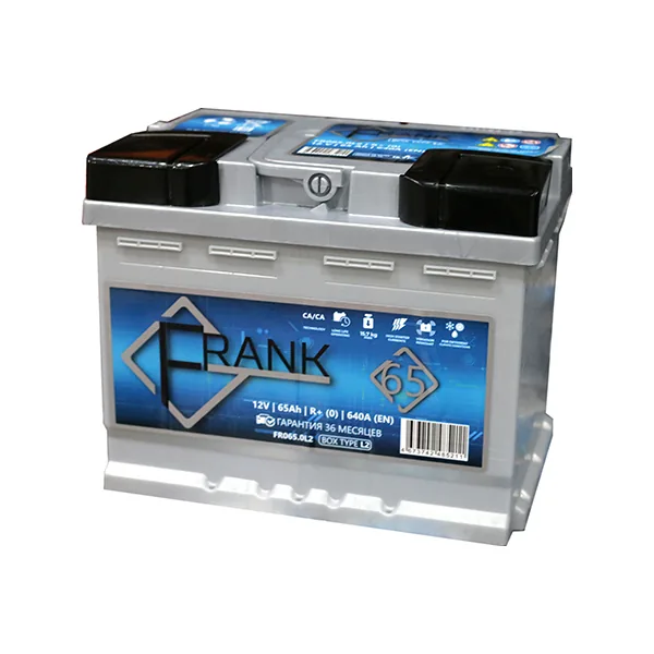 Аккумулятор FRANK 65 Ач 650 А (EN), обратная полярность, LBN2