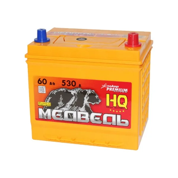Аккумулятор МЕДВЕДЬ PUNCH 75 Ач 700 А (EN), обратная полярность, D26