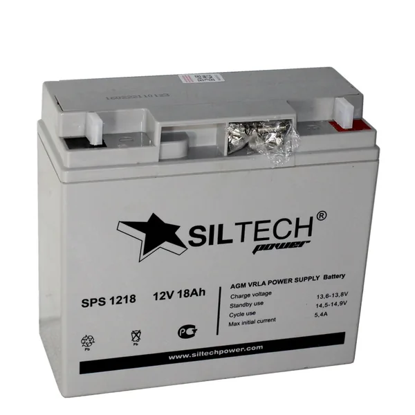 Аккумулятор SILTECH 18 Ач, 182x77x166