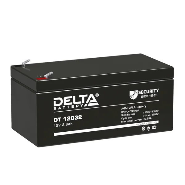 Аккумулятор DELTA 3.3 Ач, 134x61x67