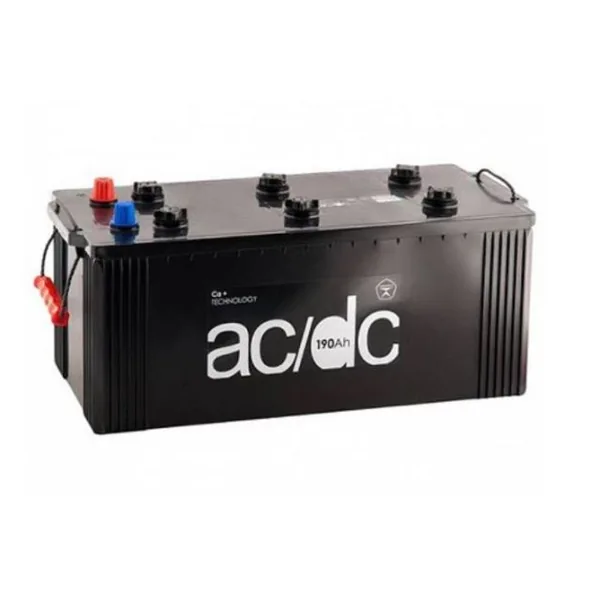 Аккумулятор AC/DC 190 Ач 1200 А (EN), обратная полярность, 6ST-190