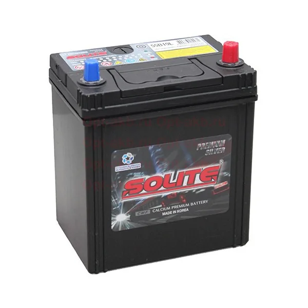 Аккумулятор SOLITE Silver 50 Ач 410 А (EN), прямая полярность, B19