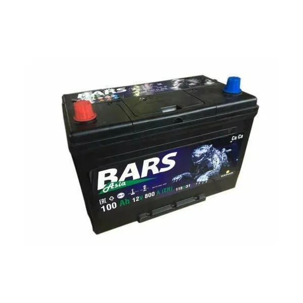 Аккумулятор BARS Asia 100 Ач 800 А (EN), прямая полярность, D31