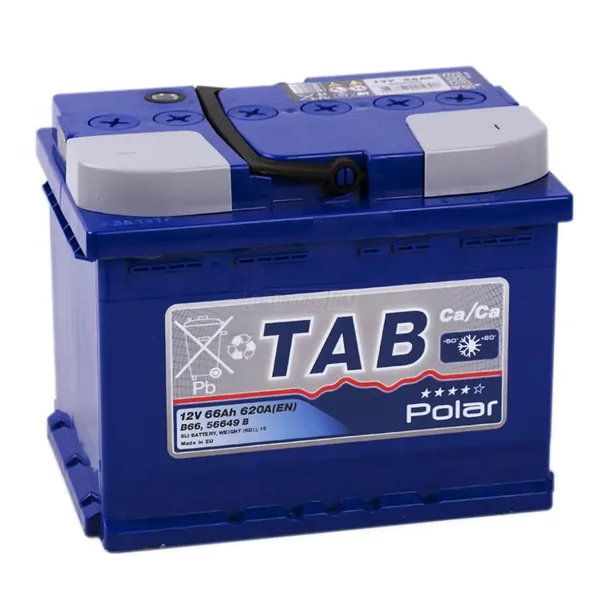 Аккумулятор TAB Polar 66 Ач 620 А (EN), обратная полярность, LN2