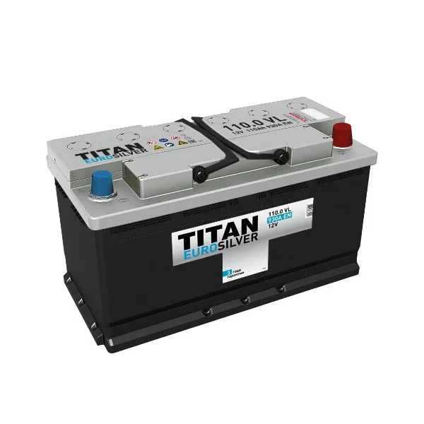 Аккумулятор TITAN Euro Silver 110 Ач 930 А (EN), прямая полярность, LN5